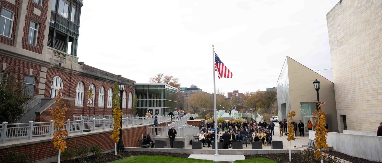 Veterans Plaza Dedication
