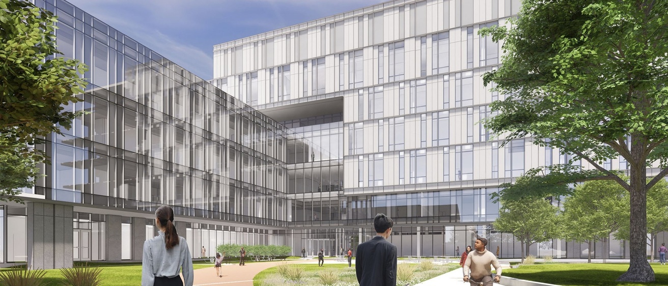 Health Sciences Academic Building rendering 