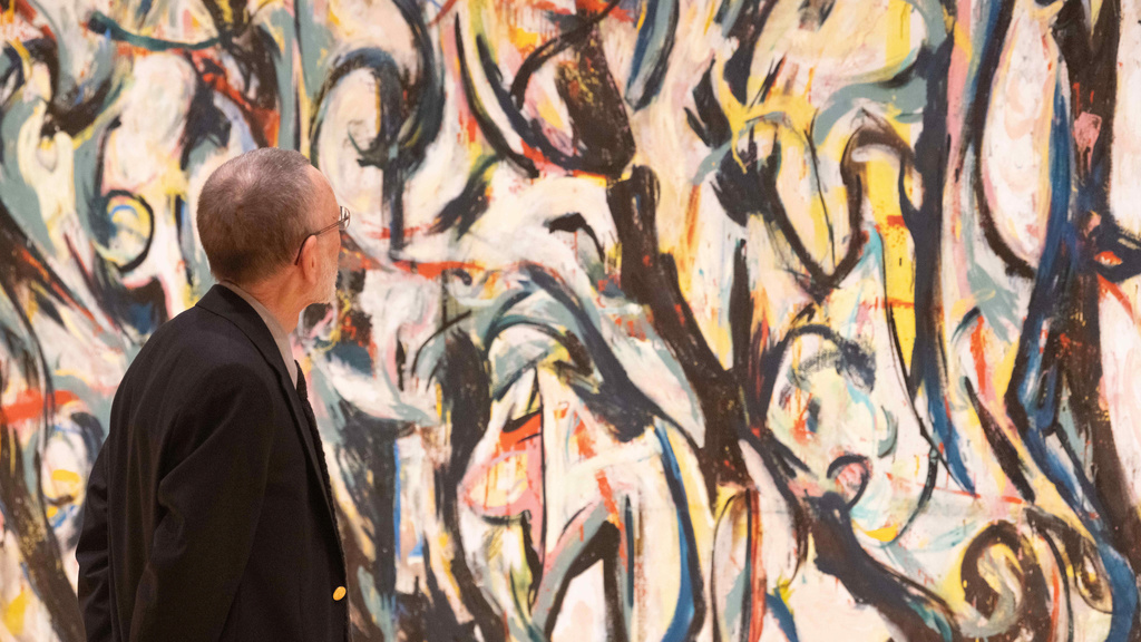 Stanley Museum of Art - Jackson Pollock Mural