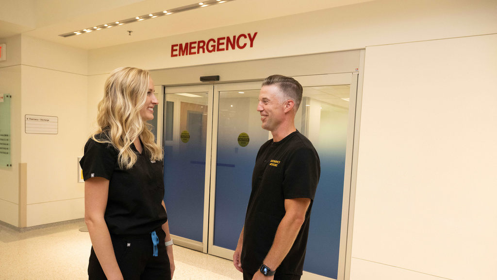Emergency room workers