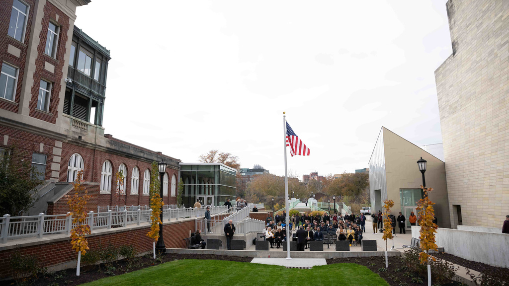 Veterans Plaza Dedication