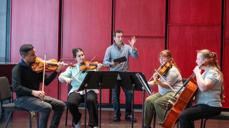 Sphinx Virtuosi residency working with Chamber Music Class